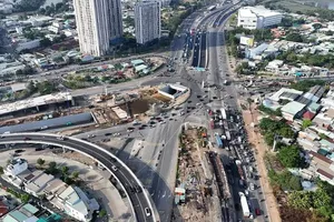 An Phu Interchange, one of Ho Chi Minh City's key infrastructure projects (Photo: SGGP)